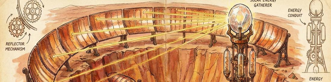 Solar Powered Mars Base